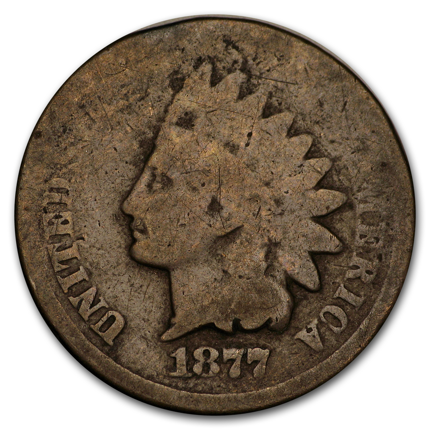 Buy 1877 Indian Head Cent AG