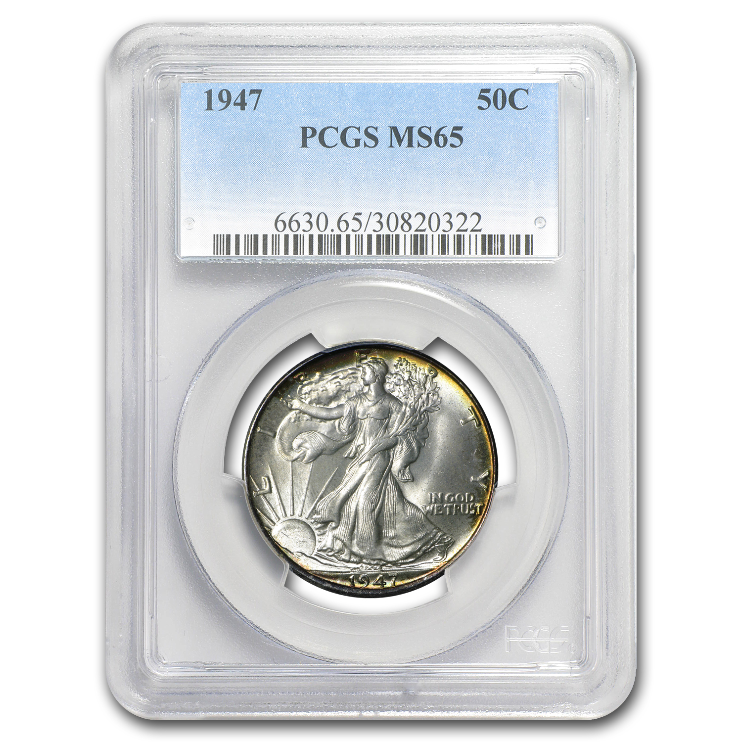 Buy 1947 Walking Liberty Half Dollar MS-65 PCGS