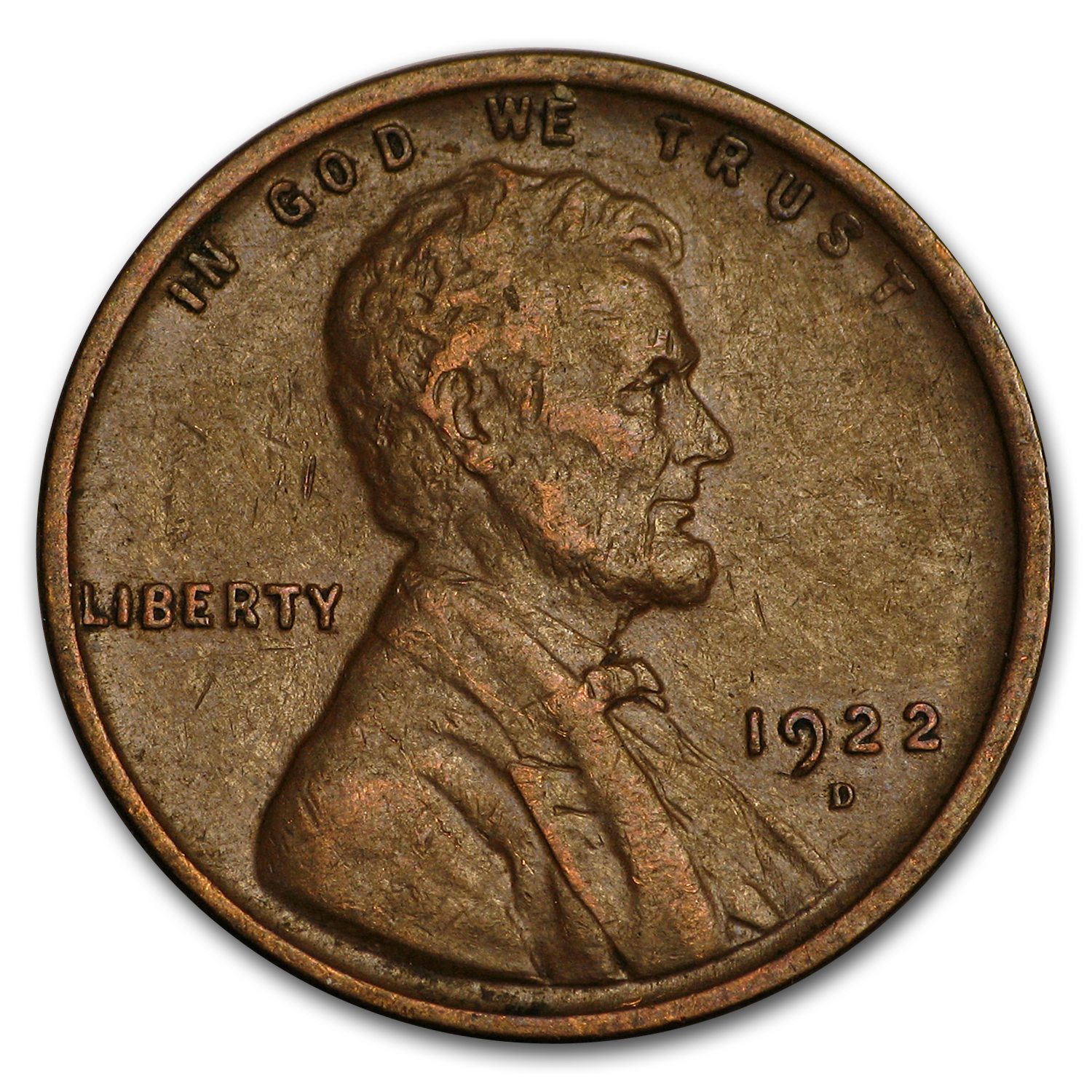 Buy 1922-D Lincoln Cent VF