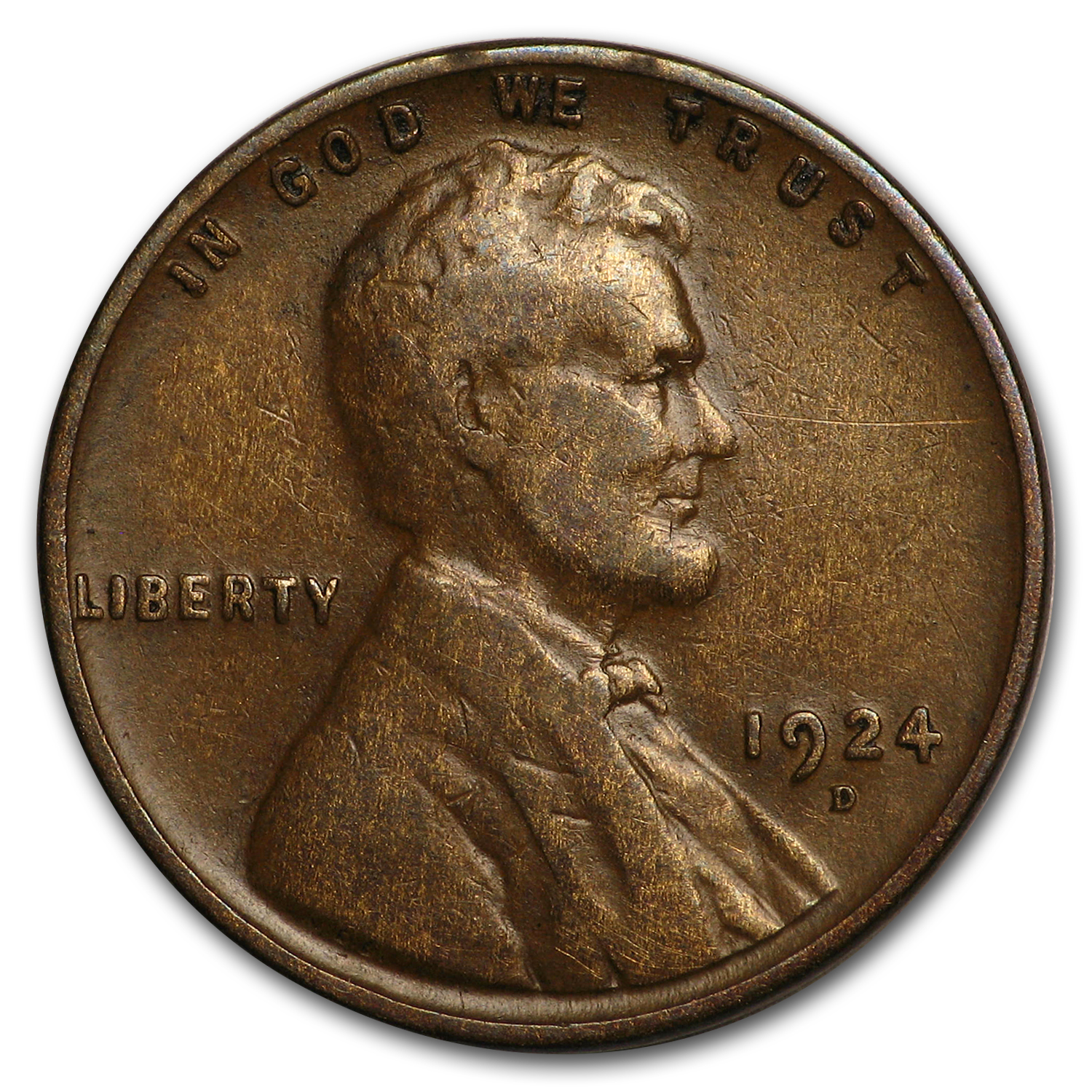 Buy 1924-D Lincoln Cent Fine