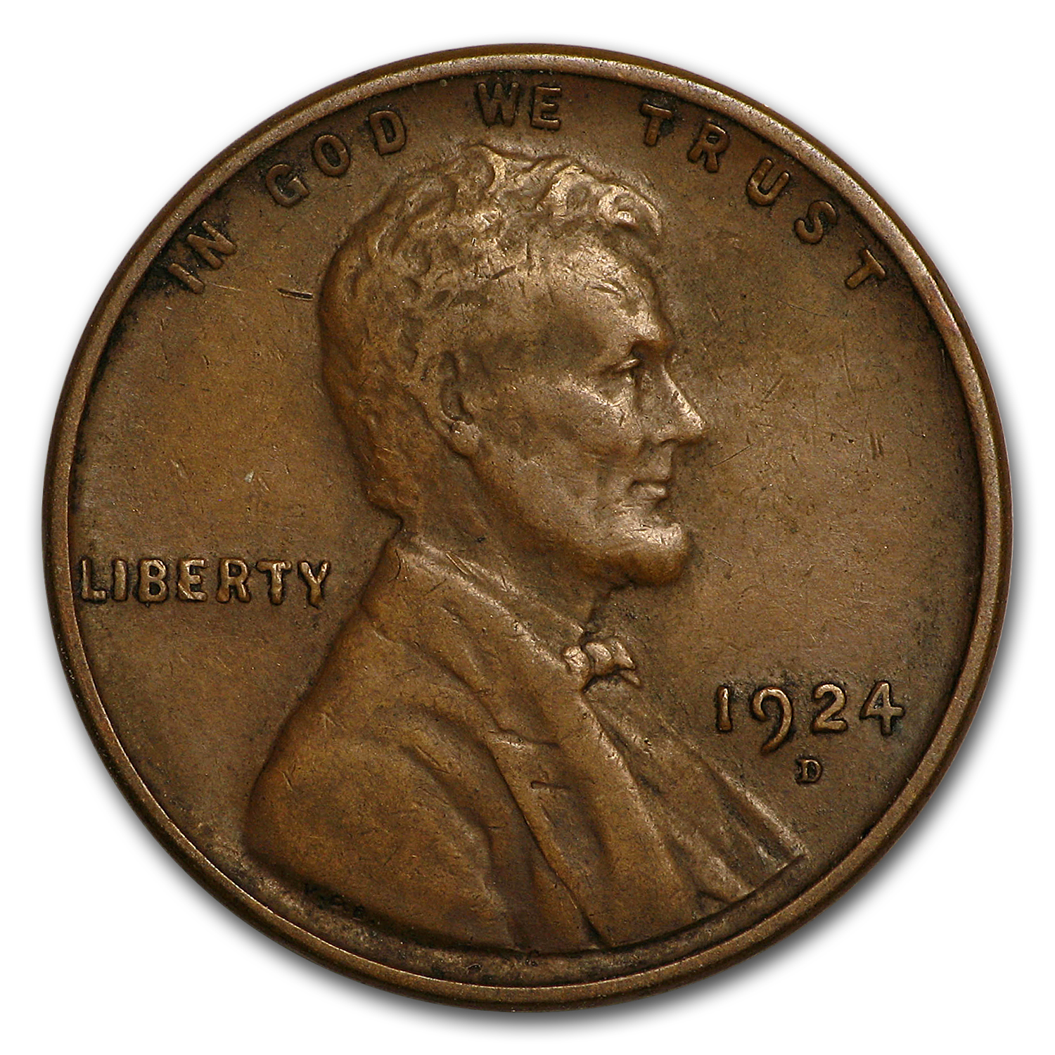 Buy 1924-D Lincoln Cent VF