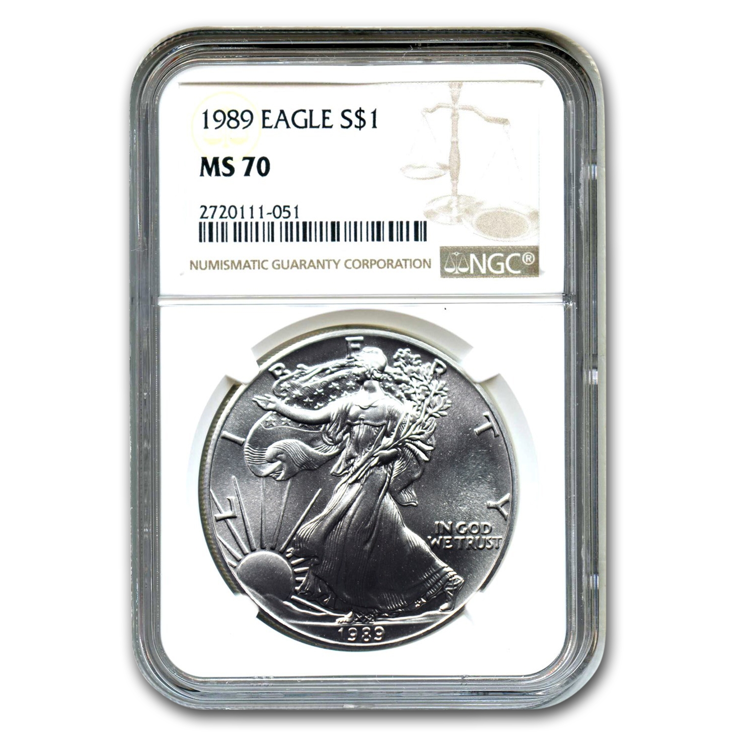 Buy MS-70 NGC 1989 American Silver Eagle