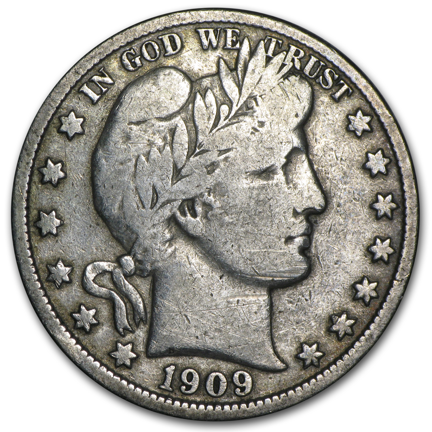 Buy 1909 Barber Half Dollar VG