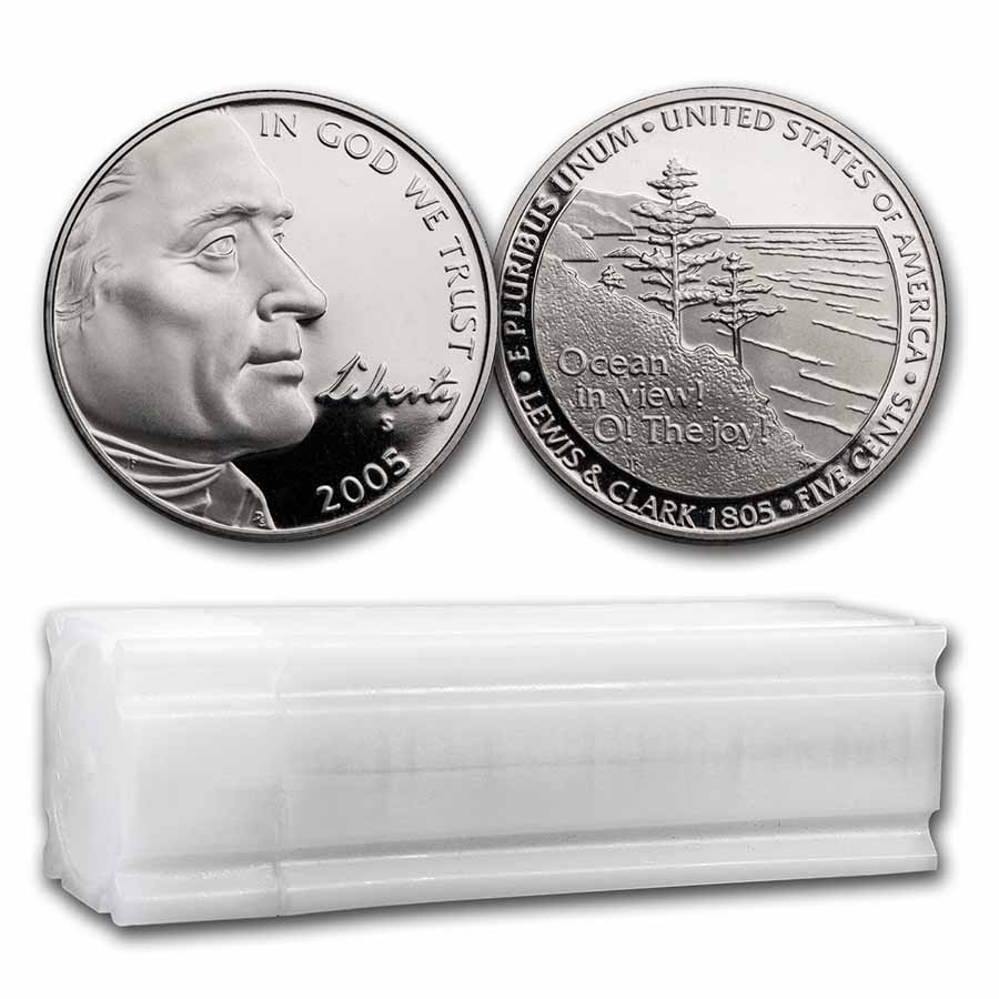 Buy 2005-S Ocean in View Nickel 40-Coin Roll (Proofs)
