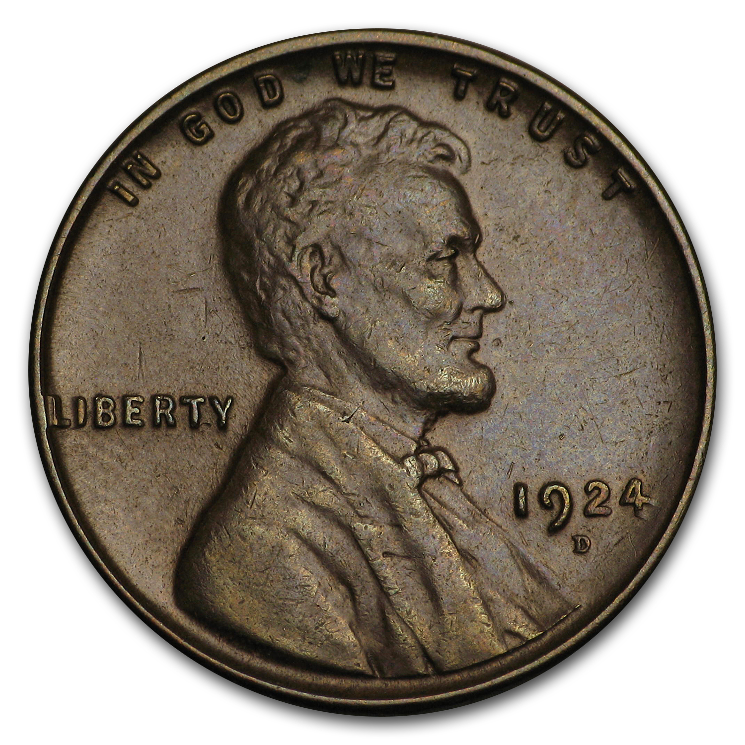Buy 1924-D Lincoln Cent AU