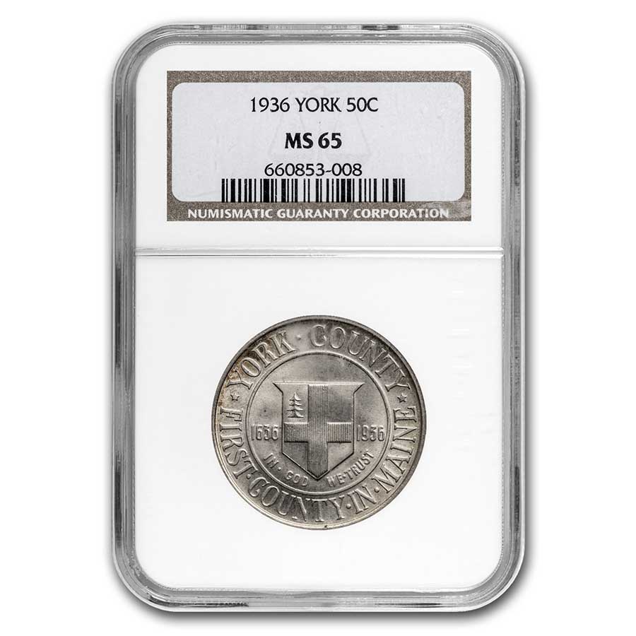 Buy 1936 York Tercentenary Half Dollar MS-65 NGC