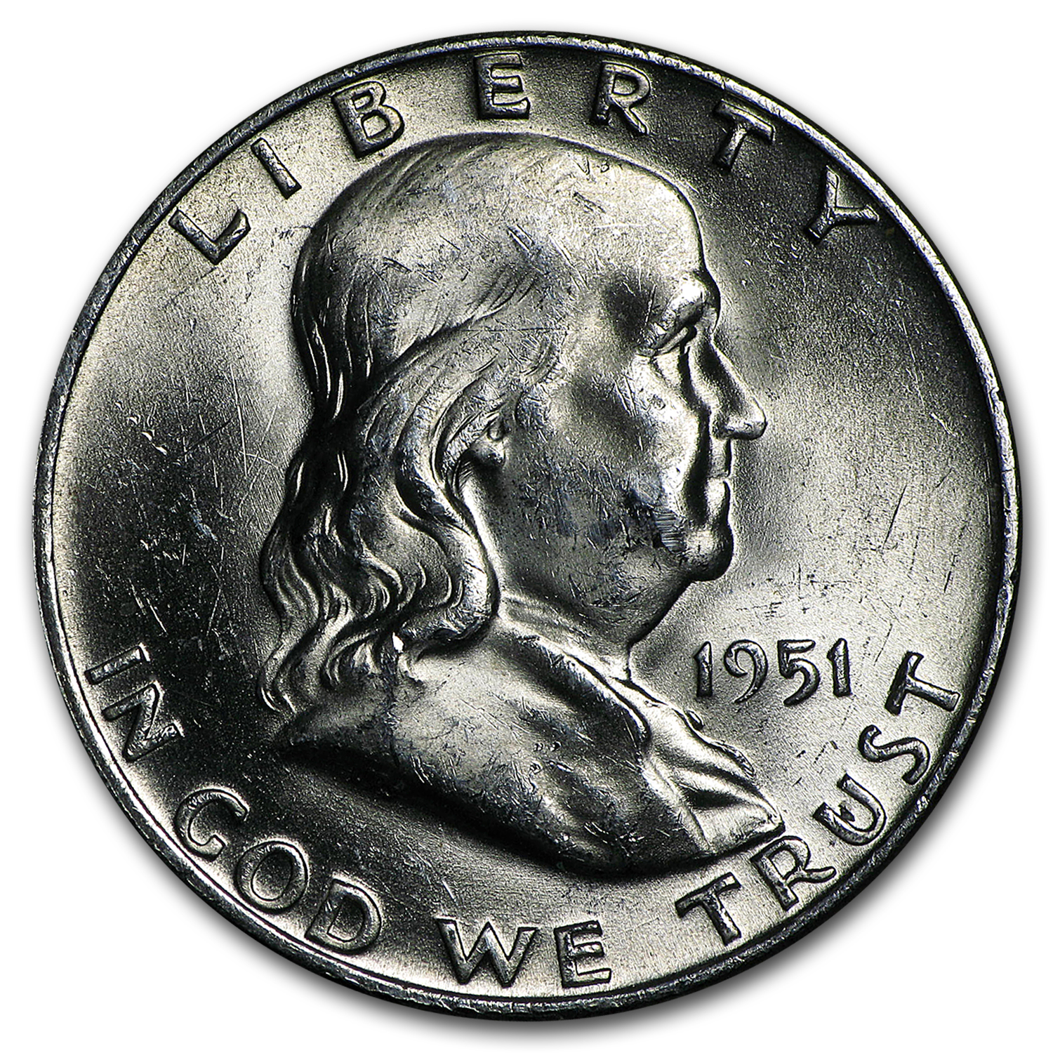 Buy 1951-D Franklin Half Dollar BU