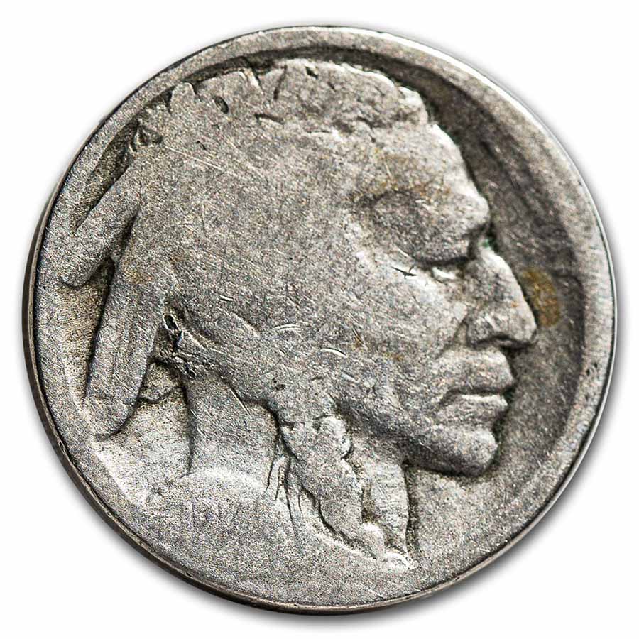 Buy 1914-D Buffalo Nickel AG Details (Restored Date)