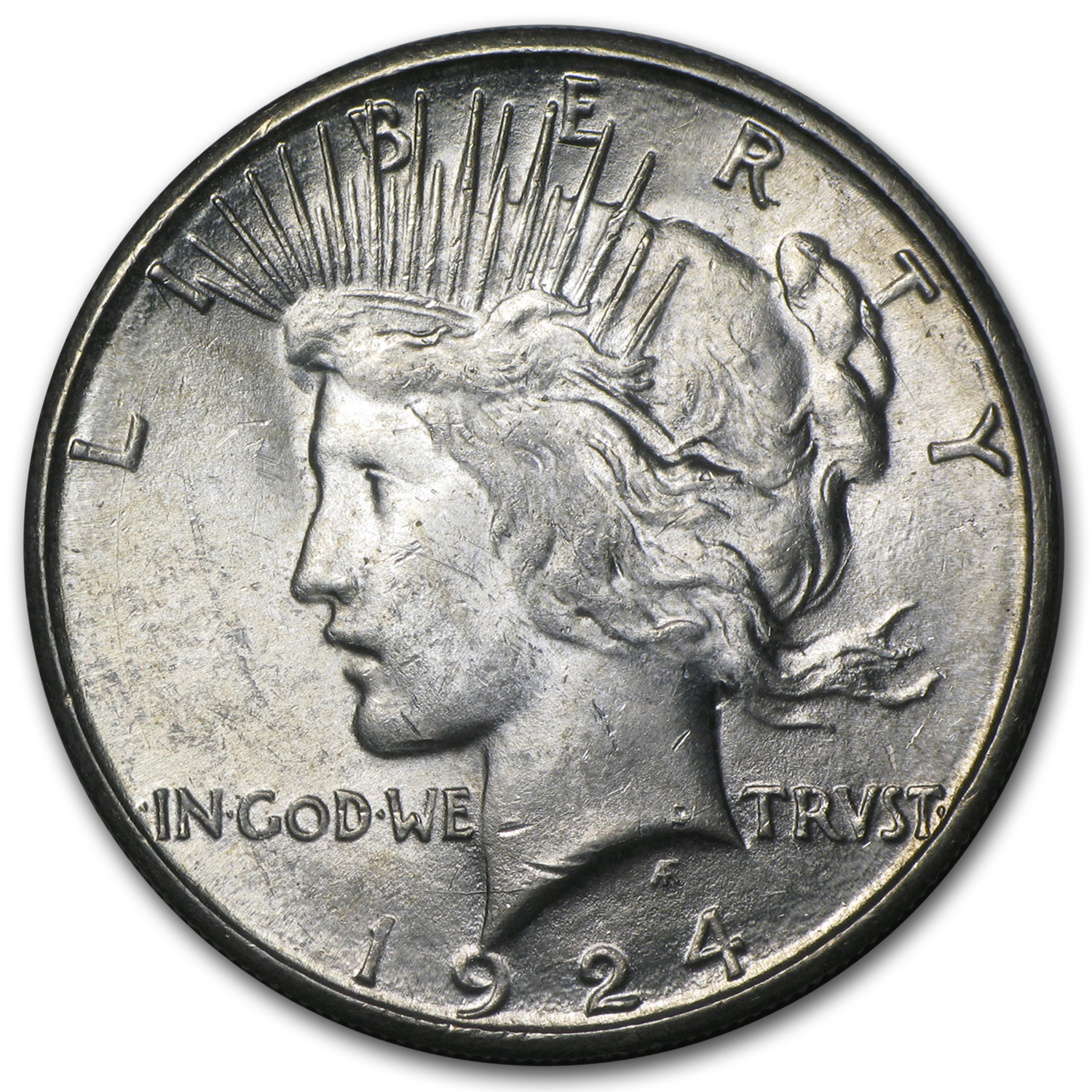 Buy 1924-S Peace Dollar BU