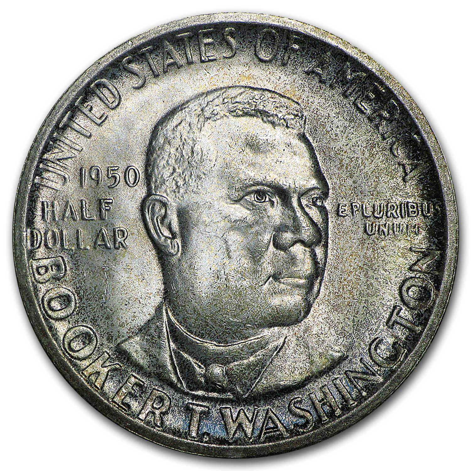 Buy 1950-S Booker T. Washington Half BU