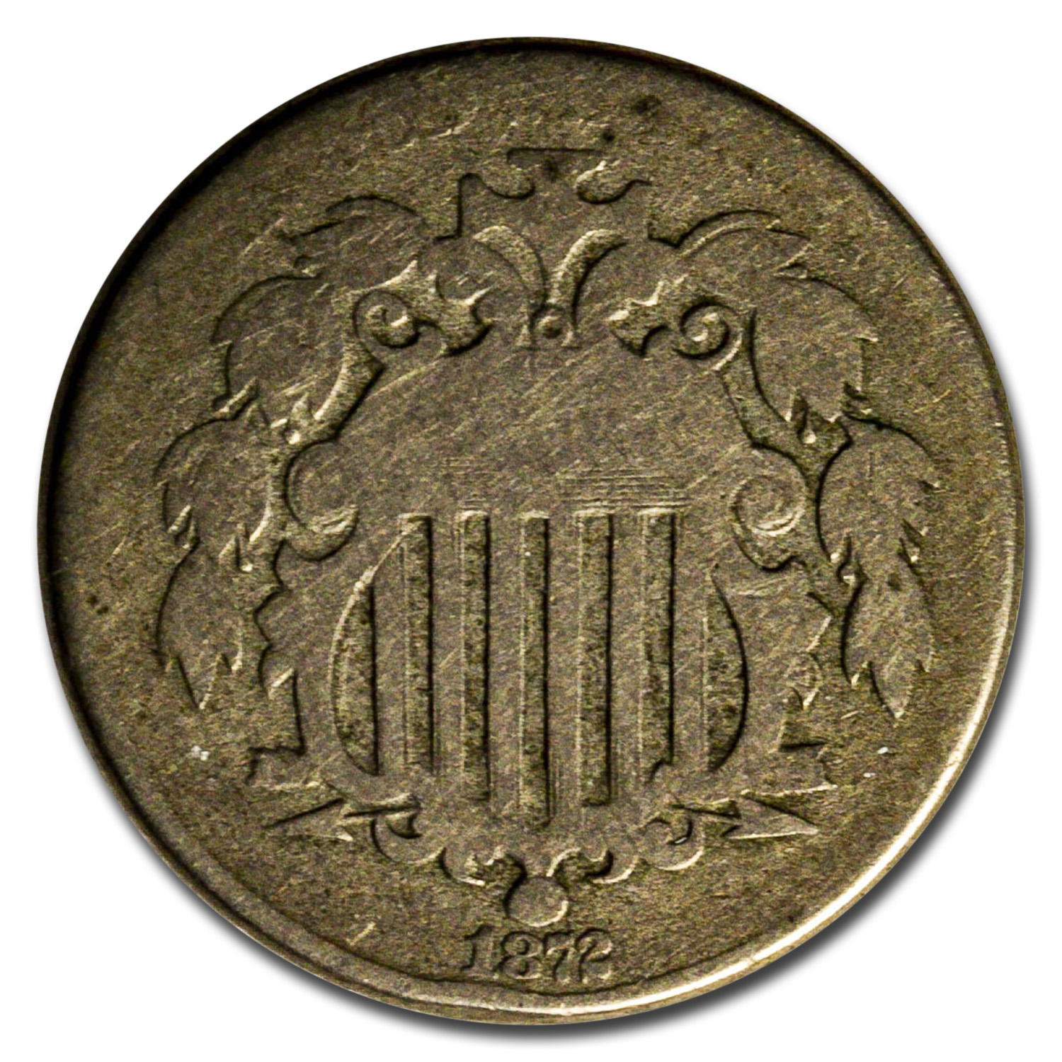 Buy 1872 Shield Nickel Good