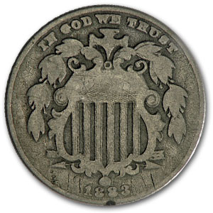 Buy 1883 Shield Nickel VG