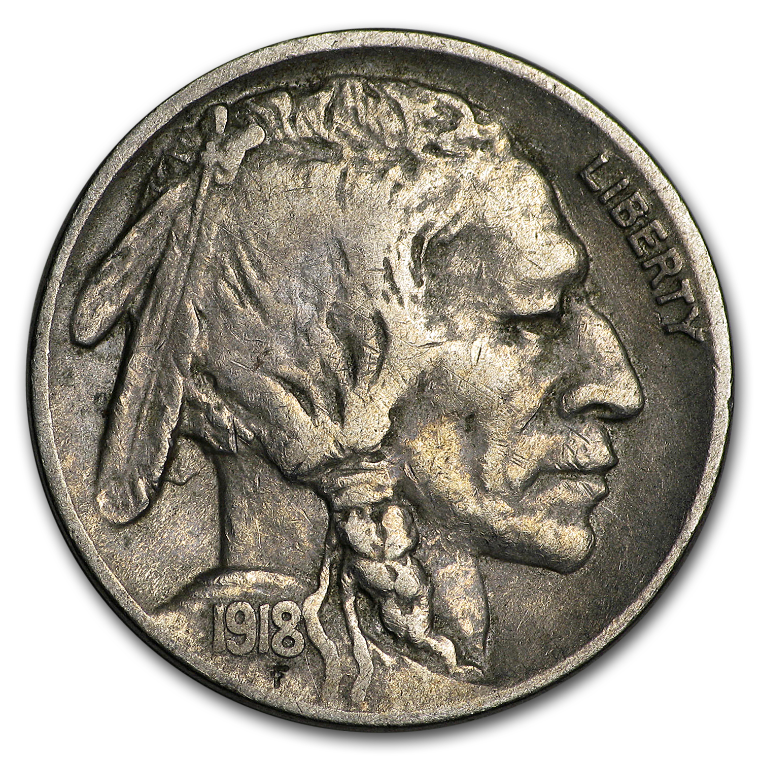 Buy 1918-D Buffalo Nickel VF