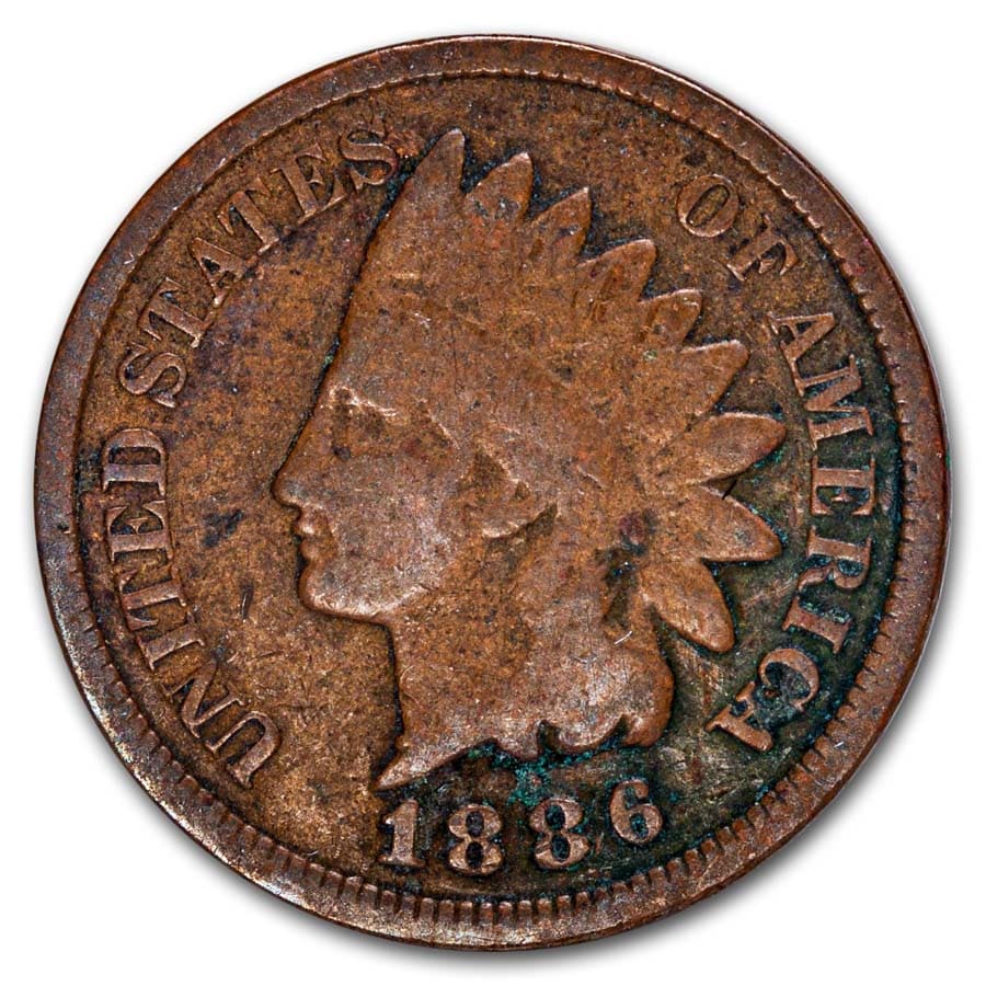Buy 1886 Indian Head Cent Type-II AG/Details