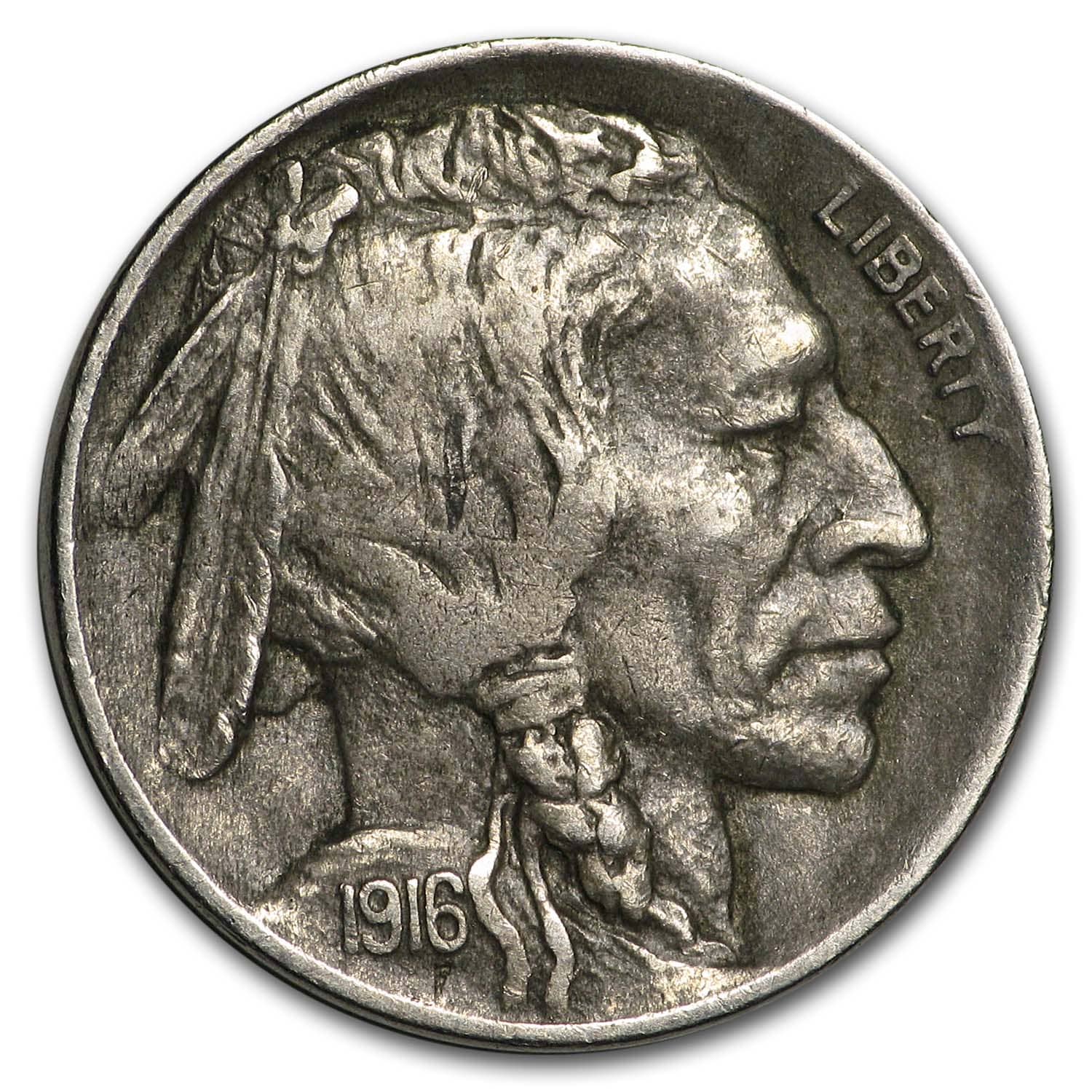 Buy 1916-D Buffalo Nickel XF