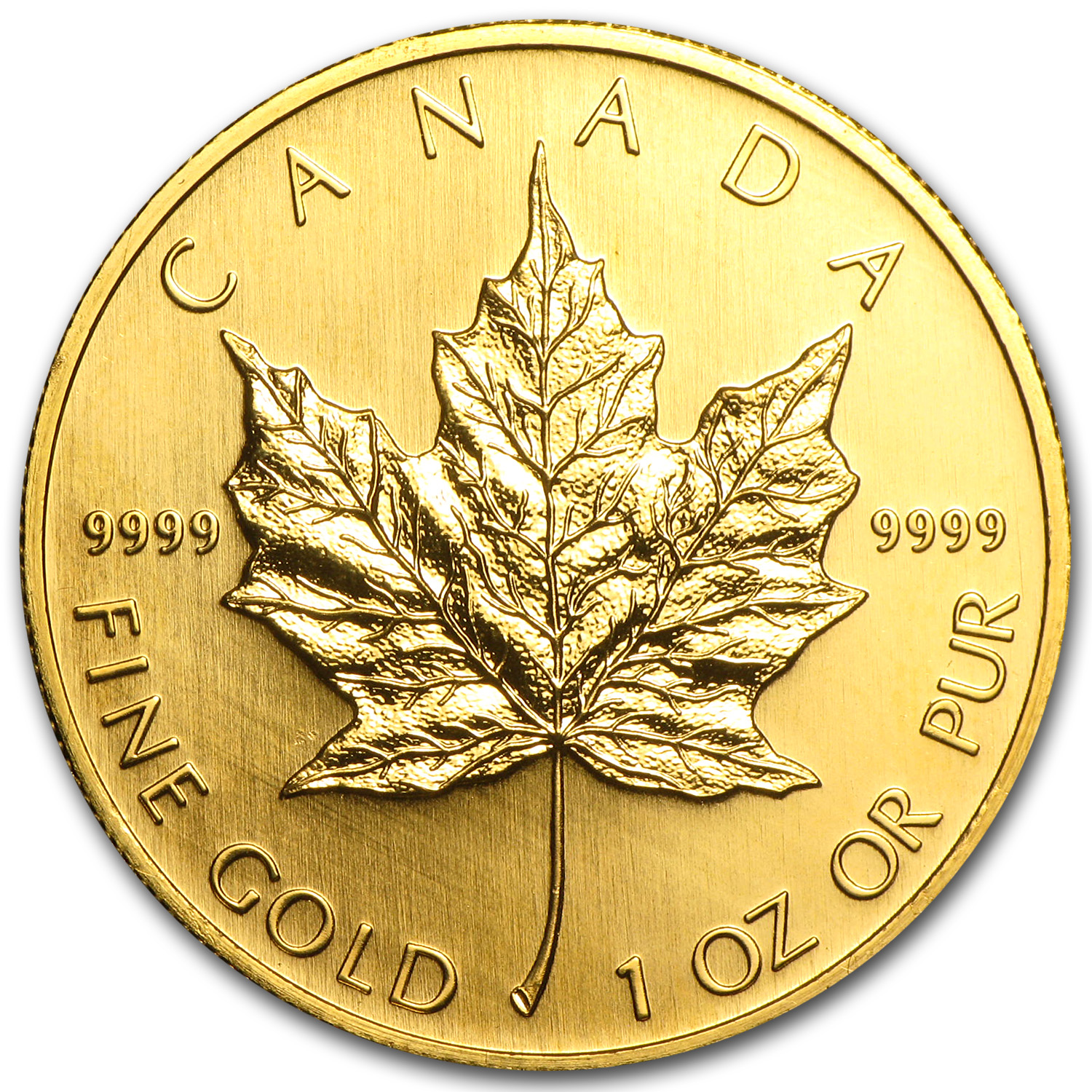 Buy 2004 Canada 1 oz Gold Maple Leaf BU