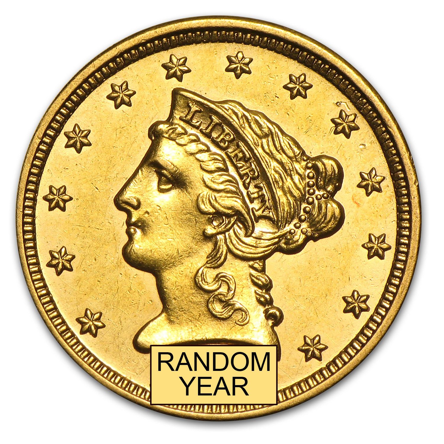 Buy $2.50 Liberty Gold Quarter Eagle AU (Random Year)