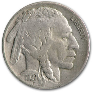 Buy 1927 Buffalo Nickel VF