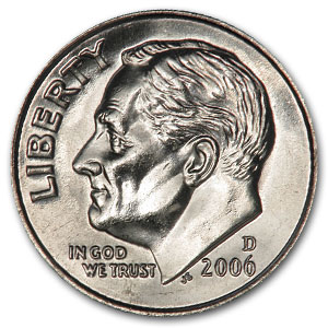 Buy 2006-D Roosevelt Dime BU