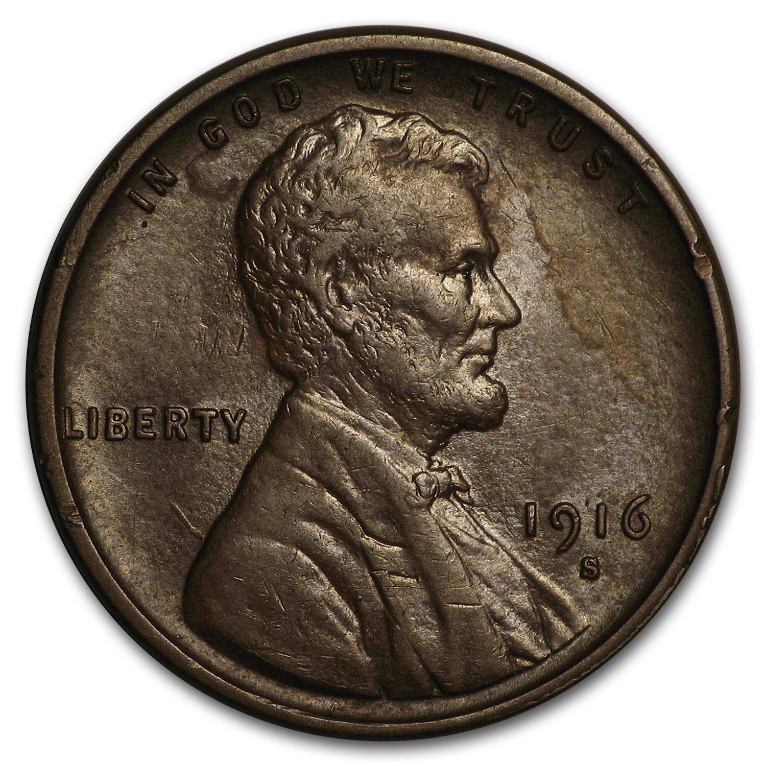 Buy 1916-S Lincoln Cent AU