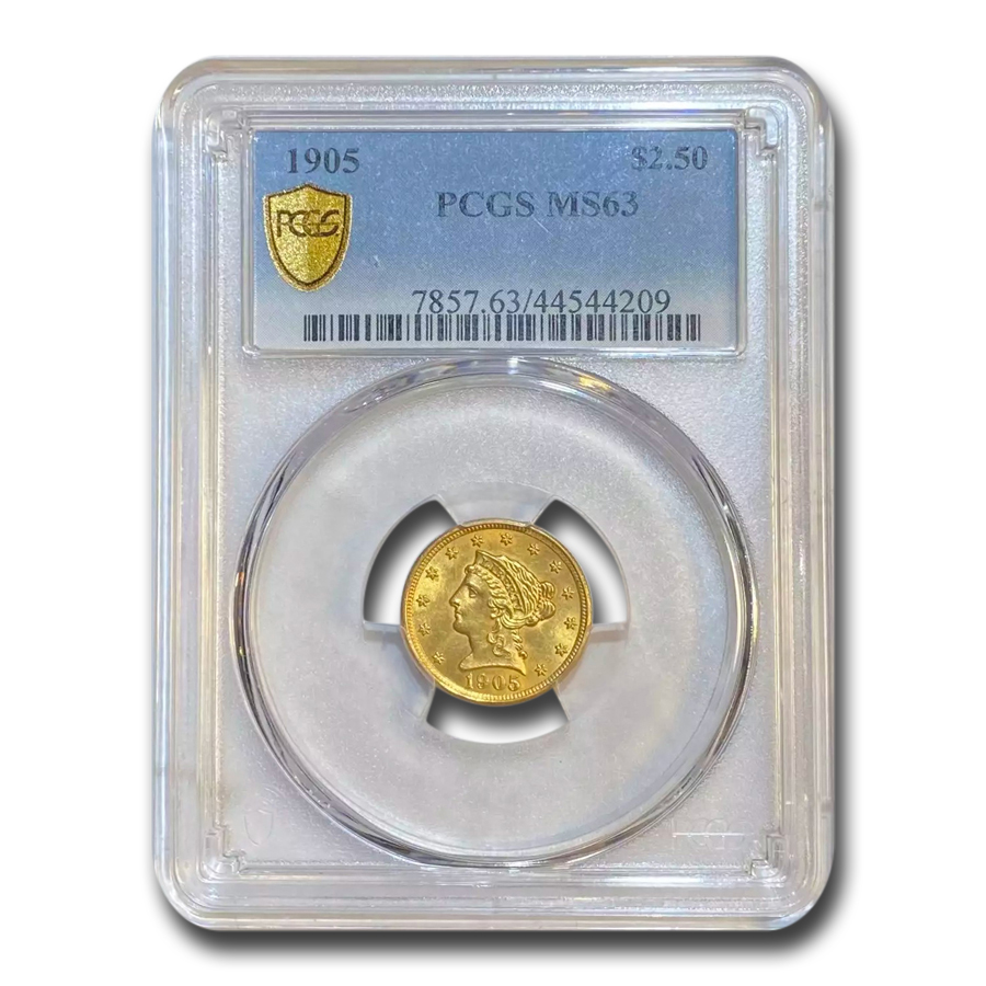 Buy 1905 $2.50 Liberty Gold Quarter Eagle MS-63 PCGS