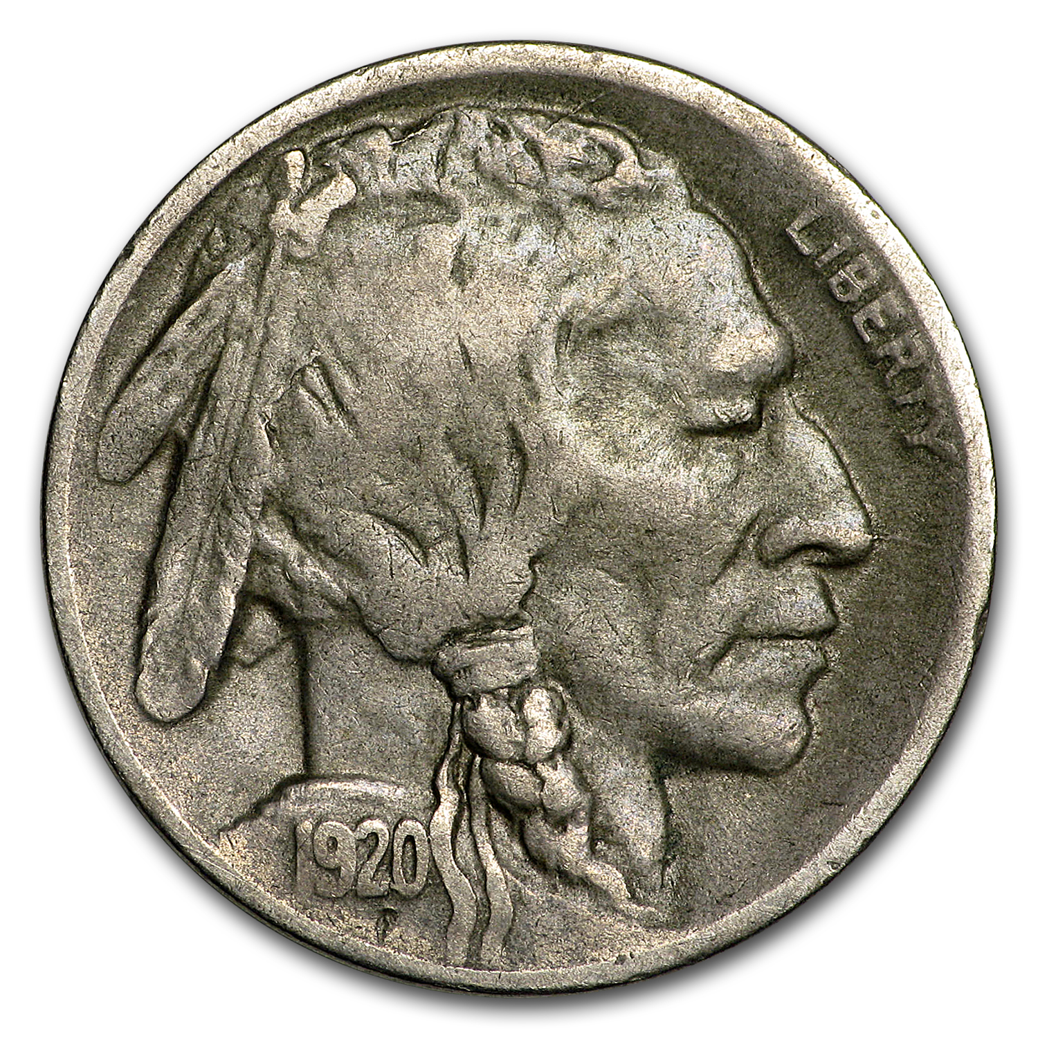 Buy 1920-D Buffalo Nickel VF