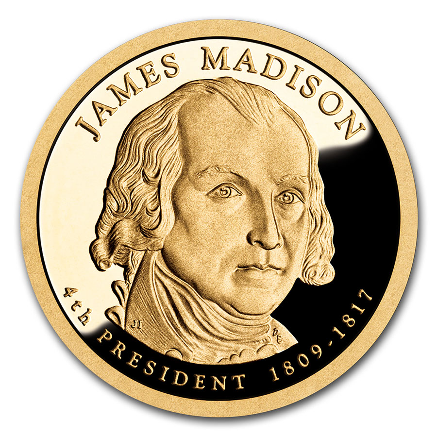 Buy 2007-S James Madison Presidential Dollar Proof