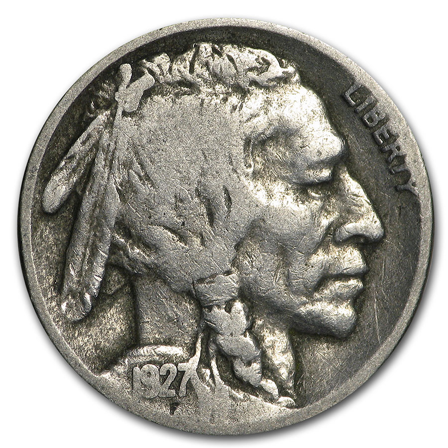 Buy 1927-D Buffalo Nickel Good