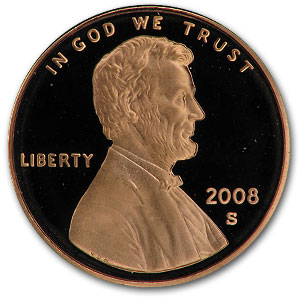 Buy 2008-S Lincoln Cent Gem Proof (Red)