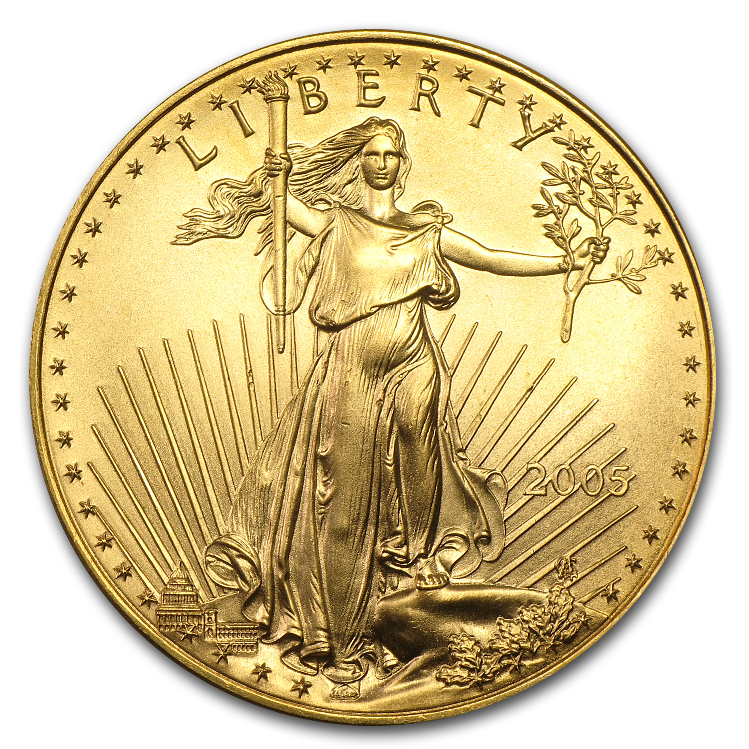 Buy 2005 1 oz American Gold Eagle BU