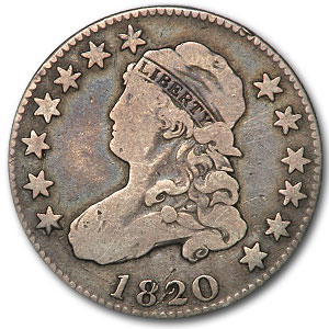 Buy 1820 Capped Bust Quarter Fine - Click Image to Close
