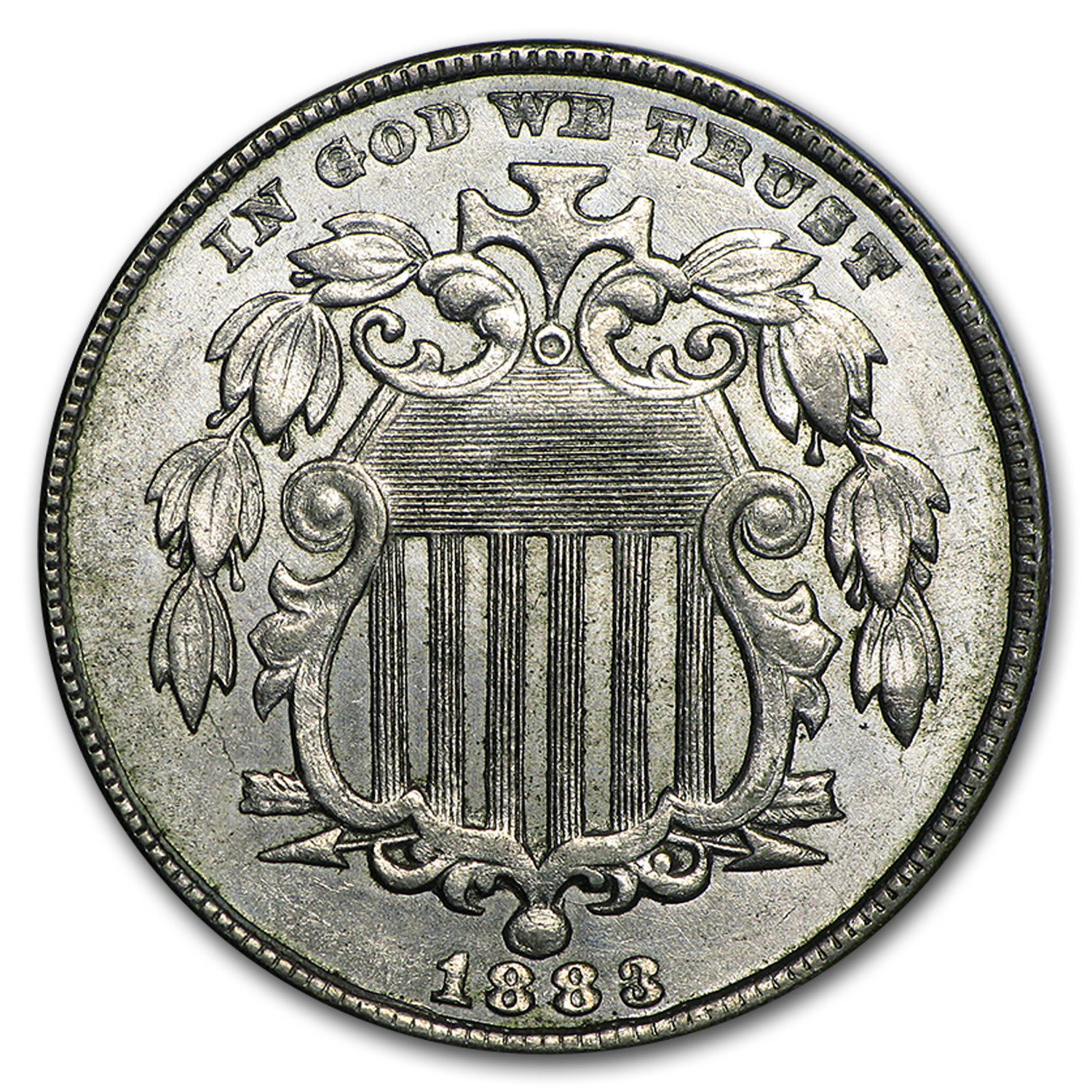Buy 1883 Shield Nickel BU