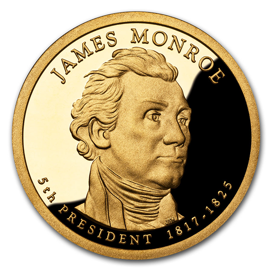 Buy 2008-S James Monroe Presidential Dollar Proof - Click Image to Close