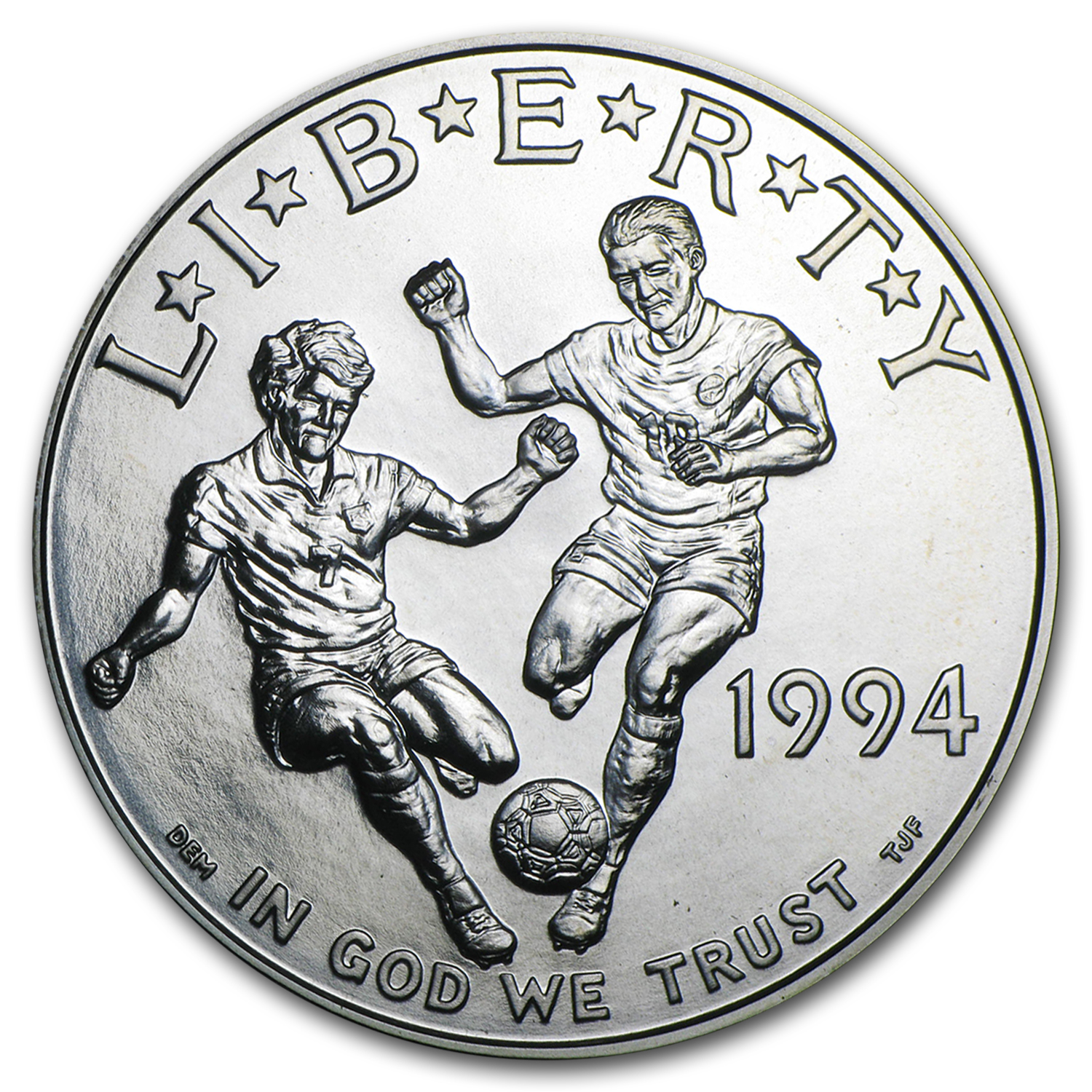 Buy 1994-D World Cup $1 Silver Commem BU (Capsule only)