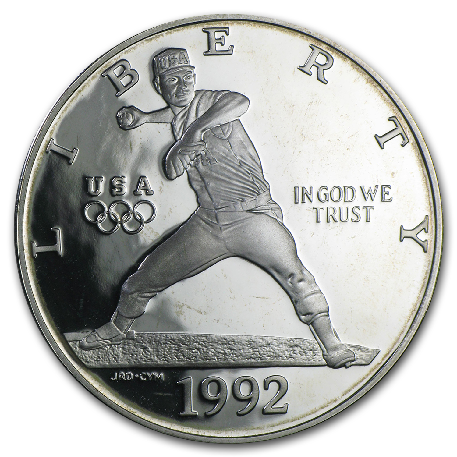 Buy 1992-S Olympic Baseball $1 Silver Commem Proof (Capsule only)