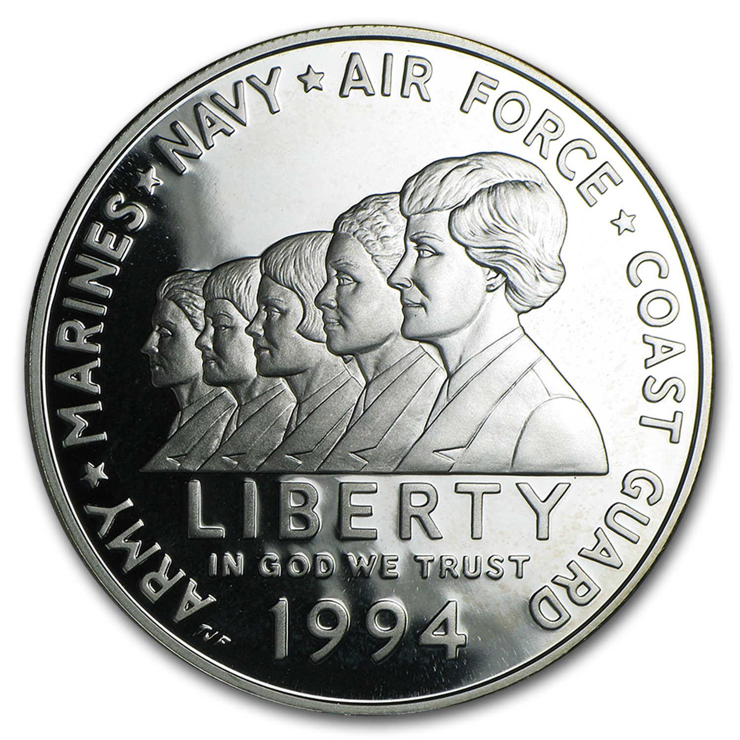Buy 1994-P Women in Military $1 Silver Commem Proof (Capsule only)