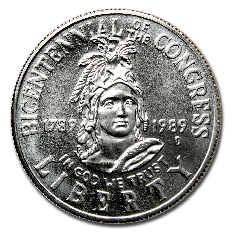 Buy 1989-D Congressional 1/2 Dollar Clad Commem BU (Capsule only)