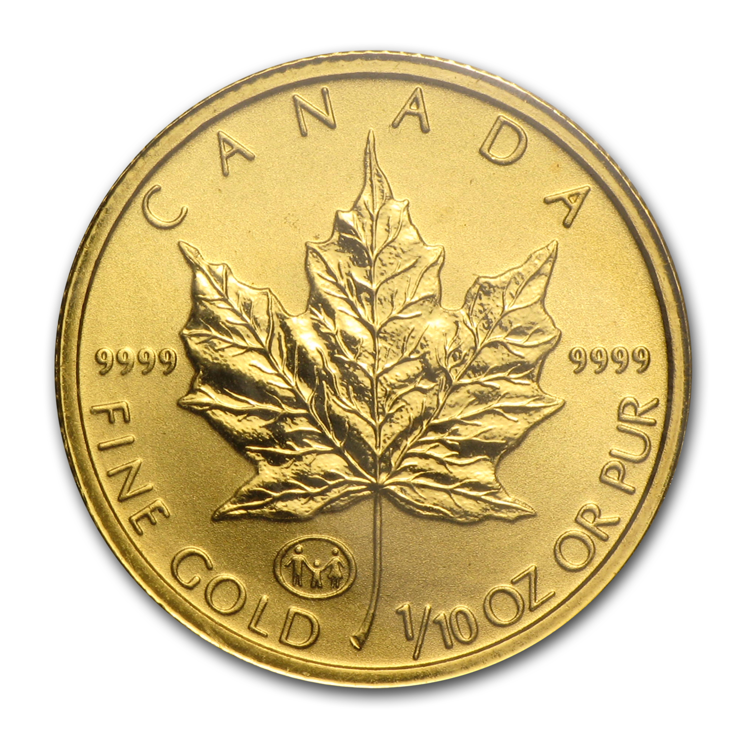 Buy 1997 Canada 1/10 oz Gold Maple Leaf BU (Family Privy)