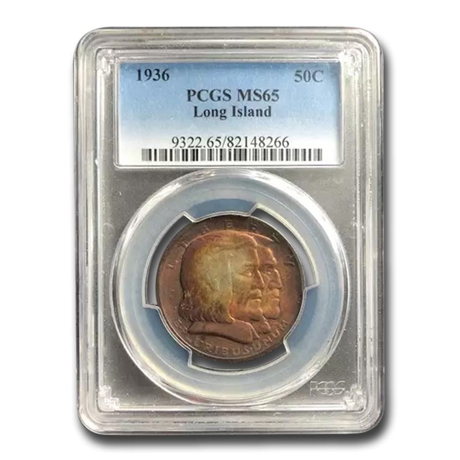 Buy 1936 Long Island Tercentenary Half Dollar MS-65 PCGS