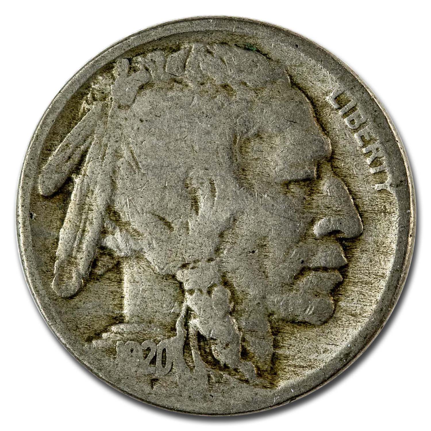 Buy 1920-S Buffalo Nickel VG