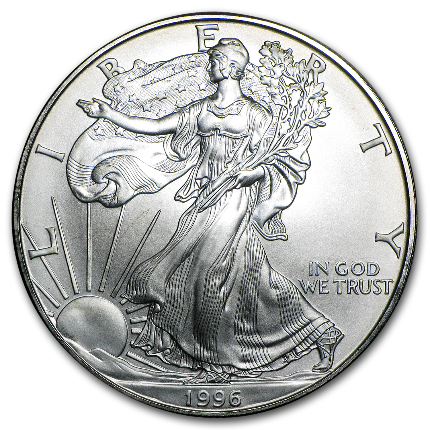 Buy 1996 1 oz American Silver Eagle (Abrasions)