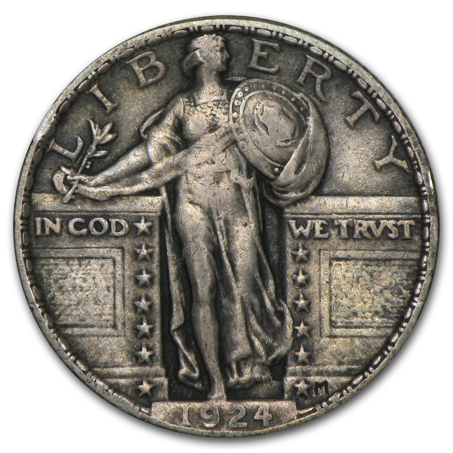 Buy 1924 Standing Liberty Quarter XF