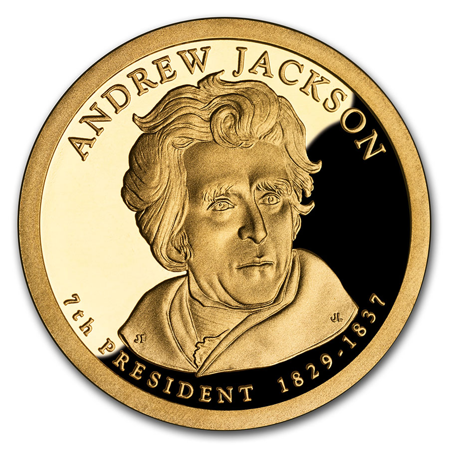 Buy 2008-S Andrew Jackson Presidential Dollar Proof - Click Image to Close