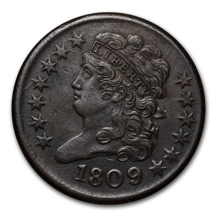 Buy 1809/6 Half Cent AU - Click Image to Close