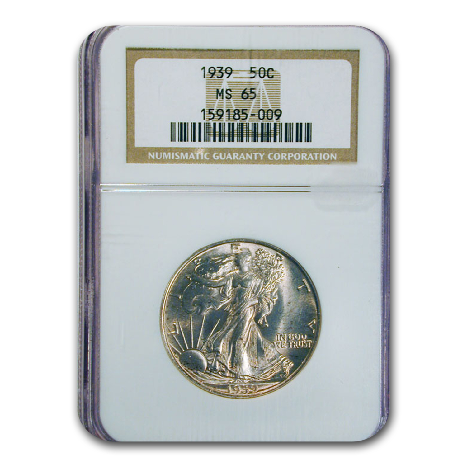 Buy 1939 Walking Liberty Half Dollar MS-65 NGC