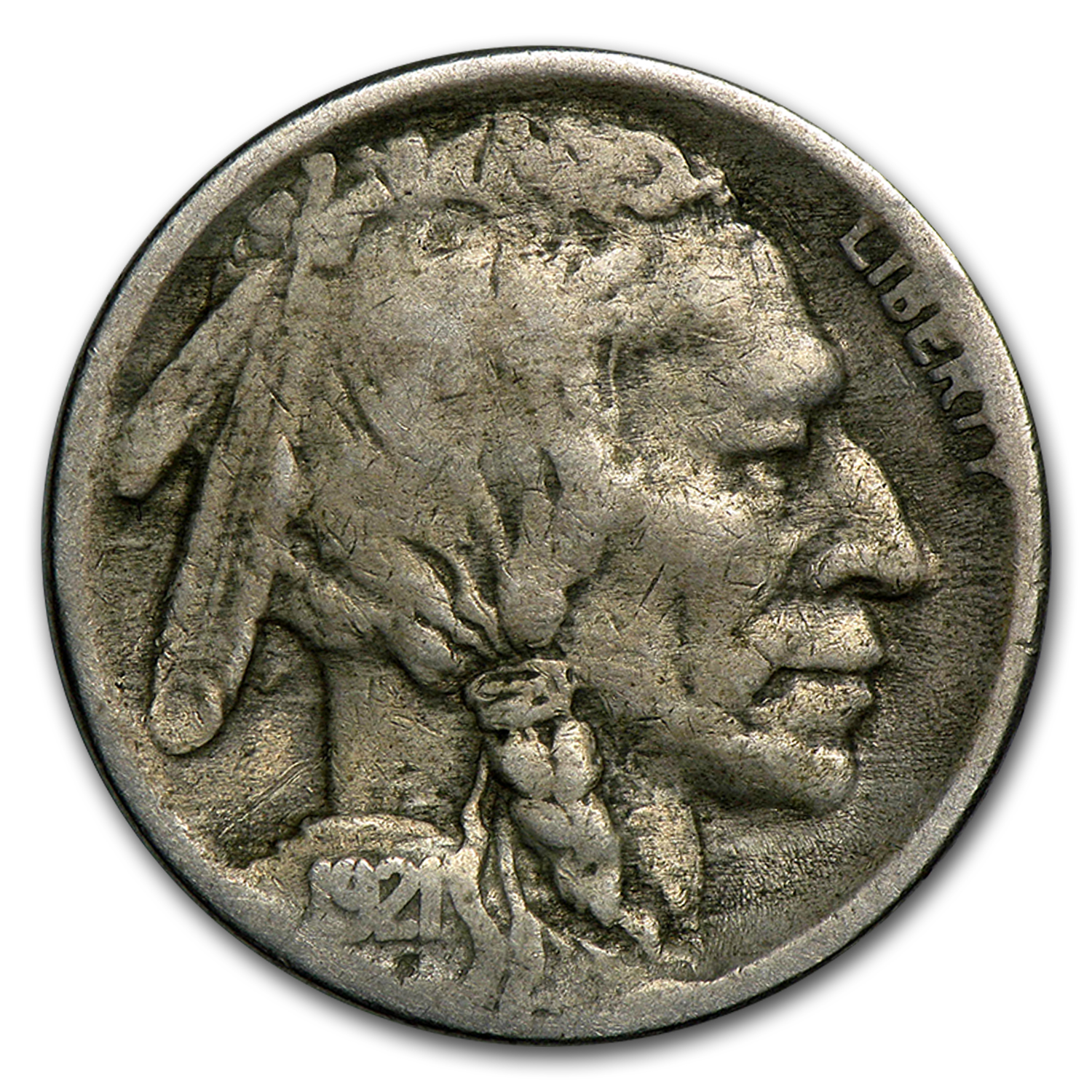 Buy 1921-S Buffalo Nickel VF