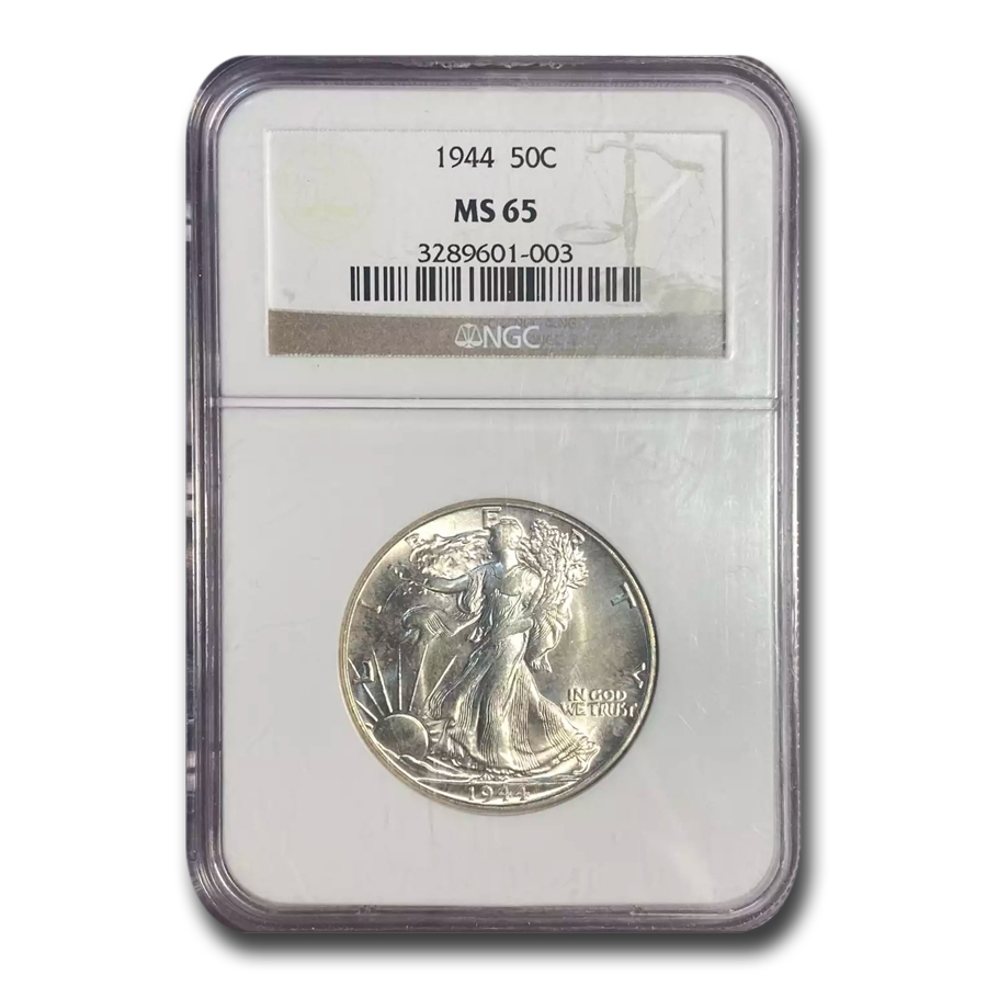 Buy 1944 Walking Liberty Half Dollar MS-65 NGC