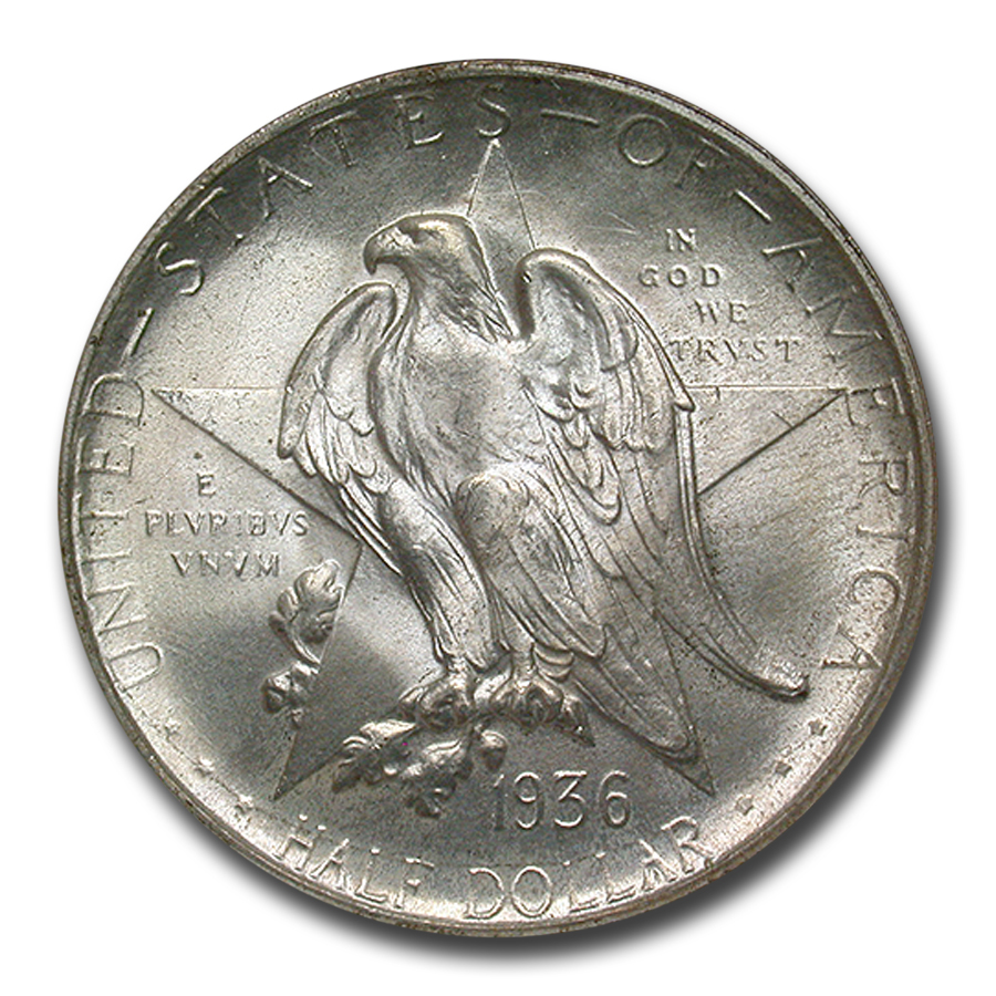 Buy 1936-D Texas Centennial Commemorative Half Dollar MS-67 NGC