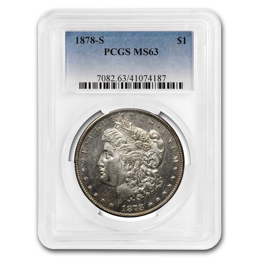Buy 1878-S Morgan Dollar MS-63 PCGS