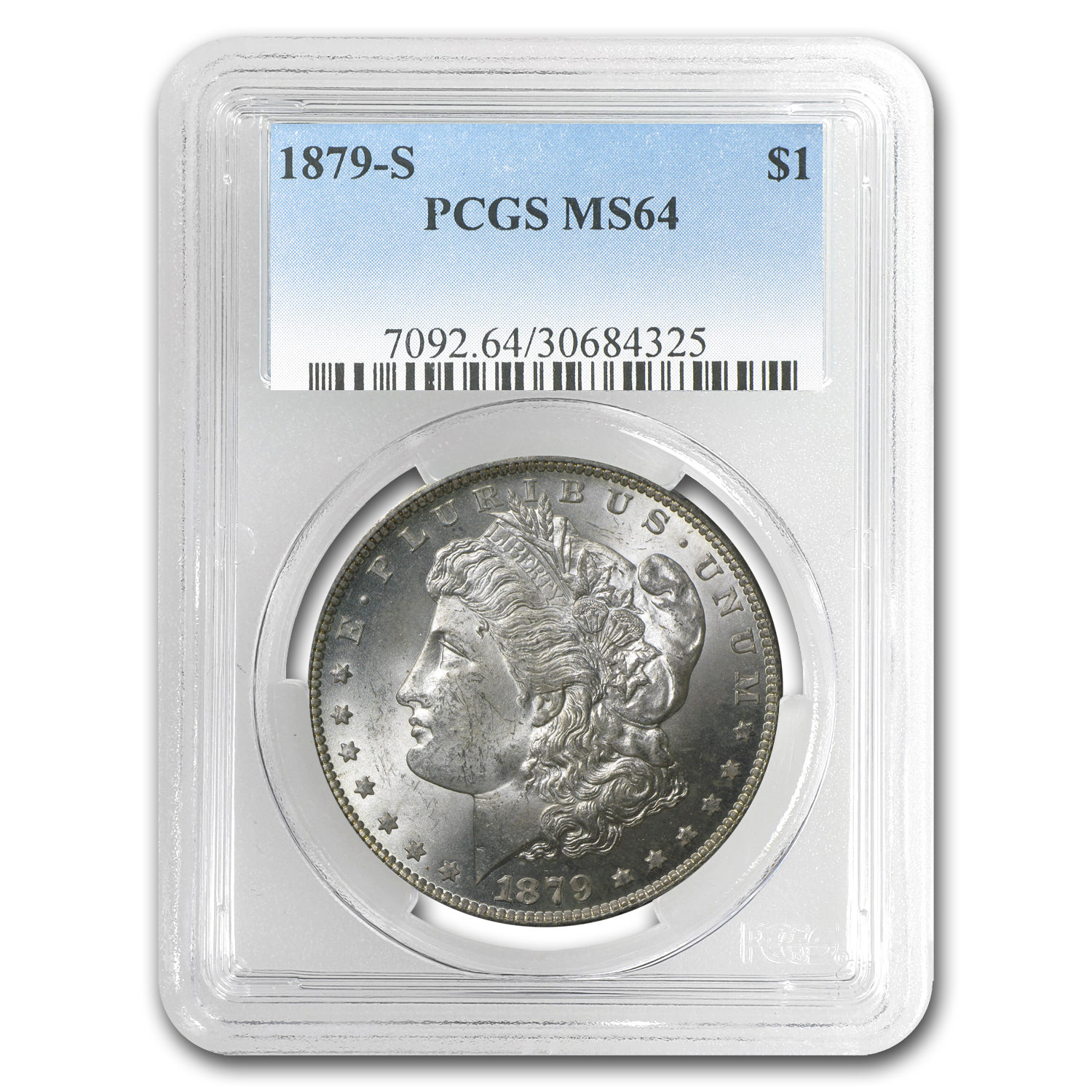 Buy 1879-S Morgan Dollar MS-64 PCGS